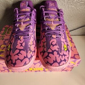 Kids Purple and Pink Sneakers